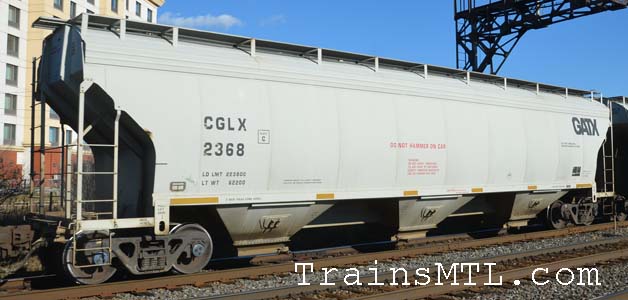 Car/wagon CGLX2368 left side / coté gauche